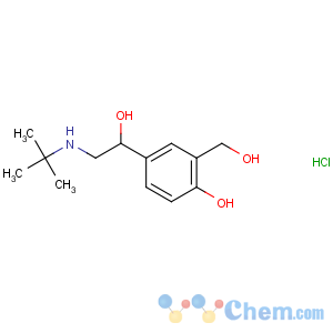 CAS No:50293-90-8 4-[(1R)-2-(tert-butylamino)-1-hydroxyethyl]-2-(hydroxymethyl)phenol