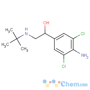 CAS No:50306-03-1 1-(4-amino-3,5-dichloro-phenyl)-2-(tert-butylamino)ethanol