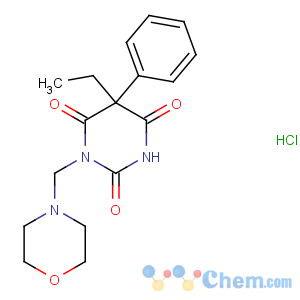 CAS No:50309-45-0 5-ethyl-1-(morpholin-4-ylmethyl)-5-phenyl-1,3-diazinane-2,4,<br />6-trione