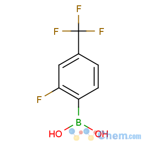 CAS No:503309-11-3 [2-fluoro-4-(trifluoromethyl)phenyl]boronic acid