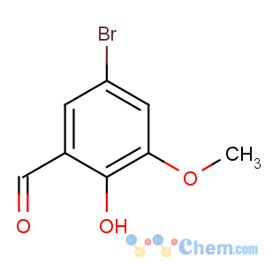 CAS No:5034-74-2 5-bromo-2-hydroxy-3-methoxybenzaldehyde