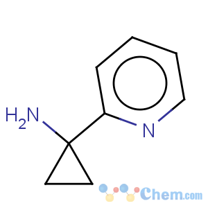 CAS No:503417-37-6 cyclopropanamine, 1-(2-pyridinyl)- (9ci)