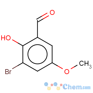 CAS No:50343-02-7 3-bromo-2-hydroxy-5-methoxy-benzaldehyde