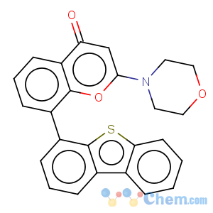 CAS No:503468-95-9 8-(dibenzo[b,d]thiophen-4-yl)-2-(morpholin-4-yl)-4H-chromen-4-one