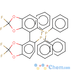 CAS No:503538-69-0 R-(-)-5,5'-Bis(diphenylphosphino)-2,2,2'2'-tetrafluoro-4,4'-bi-1,3-benzodioxole