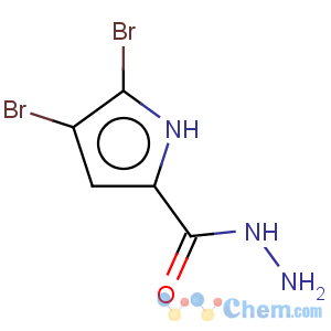CAS No:50371-65-8 1H-Pyrrole-2-carboxylicacid, 4,5-dibromo-, hydrazide