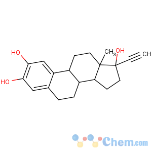 CAS No:50394-89-3 (8R,9S,13S,14S)-17-ethynyl-13-methyl-7,8,9,11,12,14,15,<br />16-octahydro-6H-cyclopenta[a]phenanthrene-2,3,17-triol
