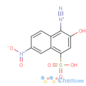 CAS No:50412-00-5 2-hydroxy-6-nitro-4-sulfonaphthalene-1-diazonium