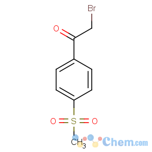 CAS No:50413-24-6 2-bromo-1-(4-methylsulfonylphenyl)ethanone