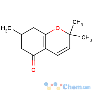 CAS No:504439-23-0 5H-1-Benzopyran-5-one,2,6,7,8-tetrahydro-2,2,7-trimethyl-