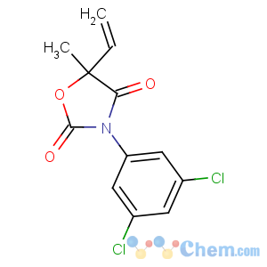 CAS No:50471-44-8 3-(3,5-dichlorophenyl)-5-ethenyl-5-methyl-1,3-oxazolidine-2,4-dione