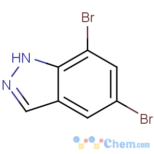 CAS No:50477-28-6 5,7-dibromo-1H-indazole