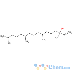 CAS No:505-32-8 3,7,11,15-tetramethylhexadec-1-en-3-ol