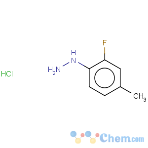 CAS No:5052-05-1 (2-fluoro-4-methyl-phenyl)-hydrazine hydrochloride