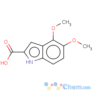 CAS No:50536-49-7 1H-Indole-2-carboxylicacid, 4,5-dimethoxy-