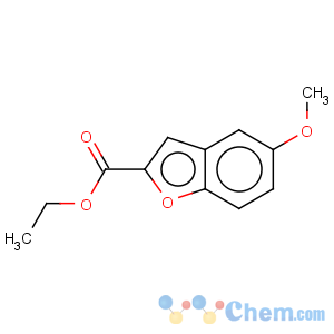 CAS No:50551-56-9 2-Benzofurancarboxylicacid, 5-methoxy-, ethyl ester