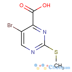 CAS No:50593-92-5 5-bromo-2-methylsulfanylpyrimidine-4-carboxylic acid