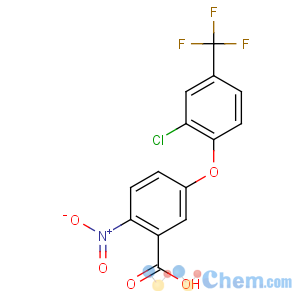 CAS No:50594-66-6 5-[2-chloro-4-(trifluoromethyl)phenoxy]-2-nitrobenzoic acid