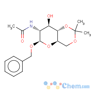 CAS No:50605-12-4 b-D-Glucopyranoside, phenylmethyl2-(acetylamino)-2-deoxy-4,6-O-(1-methylethylidene)-