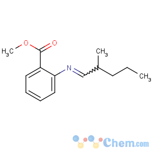 CAS No:50607-64-2 methyl 2-(2-methylpentylideneamino)benzoate