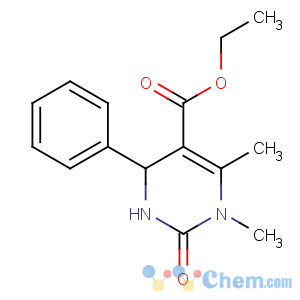 CAS No:50628-42-7 5-Pyrimidinecarboxylicacid, 1,2,3,4-tetrahydro-1,6-dimethyl-2-oxo-4-phenyl-, ethyl ester