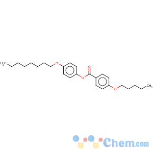 CAS No:50649-44-0 Benzoic acid,4-(pentyloxy)-, 4-(octyloxy)phenyl ester