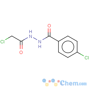 CAS No:50677-27-5 Benzoic acid,4-chloro-, 2-(2-chloroacetyl)hydrazide