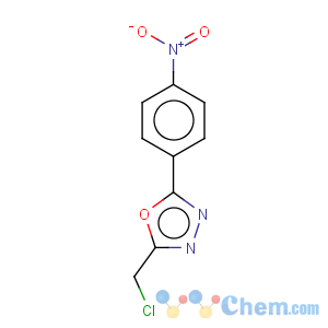 CAS No:50677-30-0 1,3,4-Oxadiazole,2-(chloromethyl)-5-(4-nitrophenyl)-