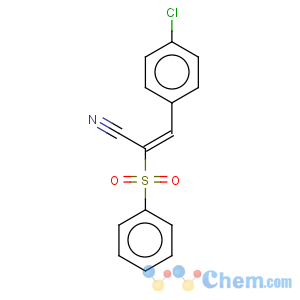 CAS No:50709-88-1 3-(4-chlorophenyl)-2-(phenylsulfonyl)acrylonitrile