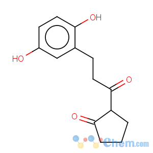 CAS No:50714-97-1 Cyclopentanone,2-[3-(2,5-dihydroxyphenyl)-1-oxopropyl]-