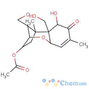 CAS No:50722-38-8 Trichothec-9-en-8-one,3-(acetyloxy)-12,13-epoxy-7,15-dihydroxy-, (3a,7a)-
