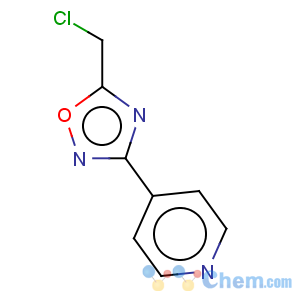 CAS No:50737-35-4 4-[5-(chloromethyl)-1,2,4-oxadiazol-3-yl]pyridine