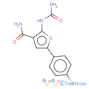 CAS No:507475-17-4 2-[(Aminocarbonyl)amino]-5-(4-fluorophenyl)-3-thiophenecarboxamide
