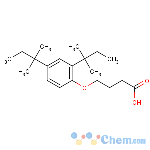 CAS No:50772-35-5 4-[2,4-bis(2-methylbutan-2-yl)phenoxy]butanoic acid