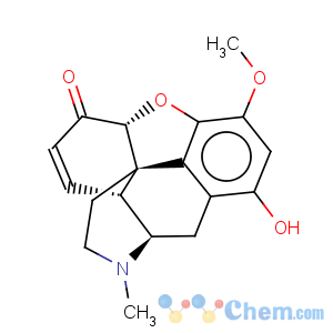 CAS No:508-54-3 (5alpha)-7,8-didehydro-4,5-epoxy-14-hydroxy-3-methoxy-17-methylmorphinan-6-one