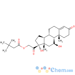 CAS No:508-96-3 Pregn-4-ene-3,20-dione,21-(3,3-dimethyl-1-oxobutoxy)-11,17-dihydroxy-, (11b)-