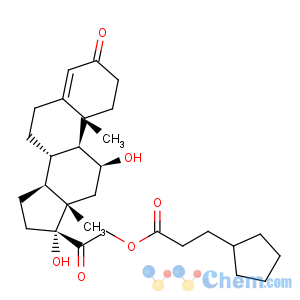 CAS No:508-99-6 Pregn-4-ene-3,20-dione,21-(3-cyclopentyl-1-oxopropoxy)-11,17-dihydroxy-, (11b)-