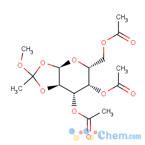 CAS No:50801-29-1 a-D-Galactopyranose,1,2-O-(1-methoxyethylidene)-, triacetate (9CI)