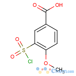 CAS No:50803-29-7 3-chlorosulfonyl-4-methoxybenzoic acid