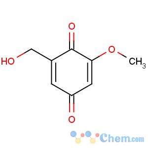 CAS No:50827-57-1 2,5-Cyclohexadiene-1,4-dione,2-(hydroxymethyl)-6-methoxy-