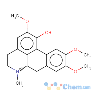 CAS No:5083-88-5 4H-Dibenzo[de,g]quinolin-1-ol,5,6,6a,7-tetrahydro-2,9,10-trimethoxy-6-methyl-, (6aS)-