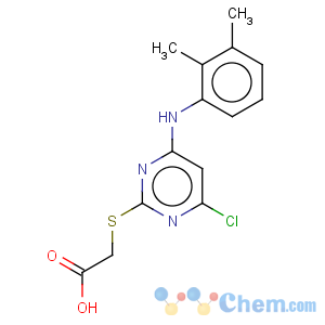 CAS No:50892-23-4 4-chloro-6-(2,3-xylidino)-2-*pyrimidinylthioaceti