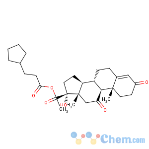 CAS No:509-00-2 Pregn-4-ene-3,11,20-trione,21-(3-cyclopentyl-1-oxopropoxy)-17-hydroxy-