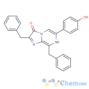 CAS No:50909-86-9 2,8-dibenzyl-6-(4-hydroxyphenyl)-7H-imidazo[1,2-a]pyrazin-3-one