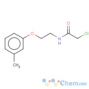 CAS No:50911-71-2 Acetamide,2-chloro-N-[2-(3-methylphenoxy)ethyl]-