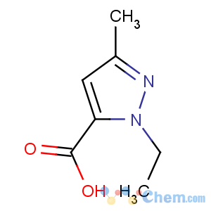 CAS No:50920-65-5 2-ethyl-5-methylpyrazole-3-carboxylic acid