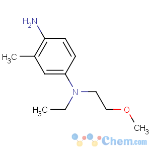 CAS No:50928-80-8 N-ethyl-N-(2-methoxyethyl)-2-methyl-benzene-1,4-diamine