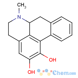 CAS No:50976-96-0 4H-Dibenzo[de,g]quinoline-1,2-diol,5,6,6a,7-tetrahydro-6-methyl-, (R)- (9CI)
