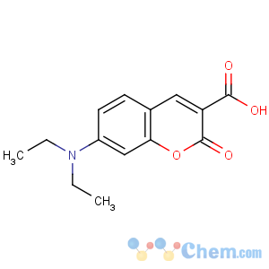 CAS No:50995-74-9 7-(diethylamino)-2-oxochromene-3-carboxylic acid