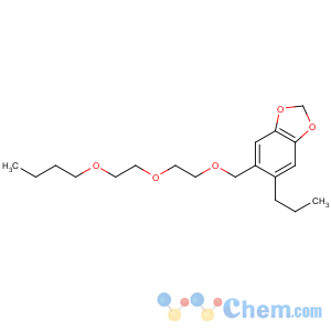 CAS No:51-03-6 5-[2-(2-butoxyethoxy)ethoxymethyl]-6-propyl-1,3-benzodioxole